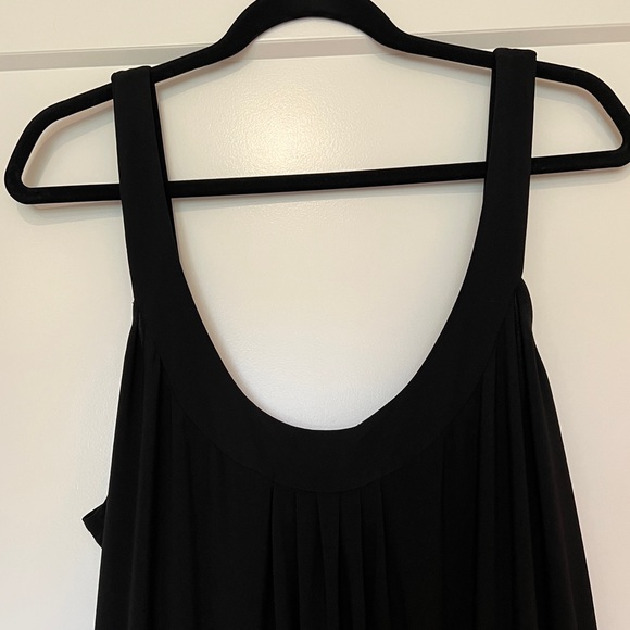 Wide leg jumpsuit with tank-style straps 16 black - Picture 2 of 4
